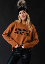 Caramel Whiskey Weather Sweater