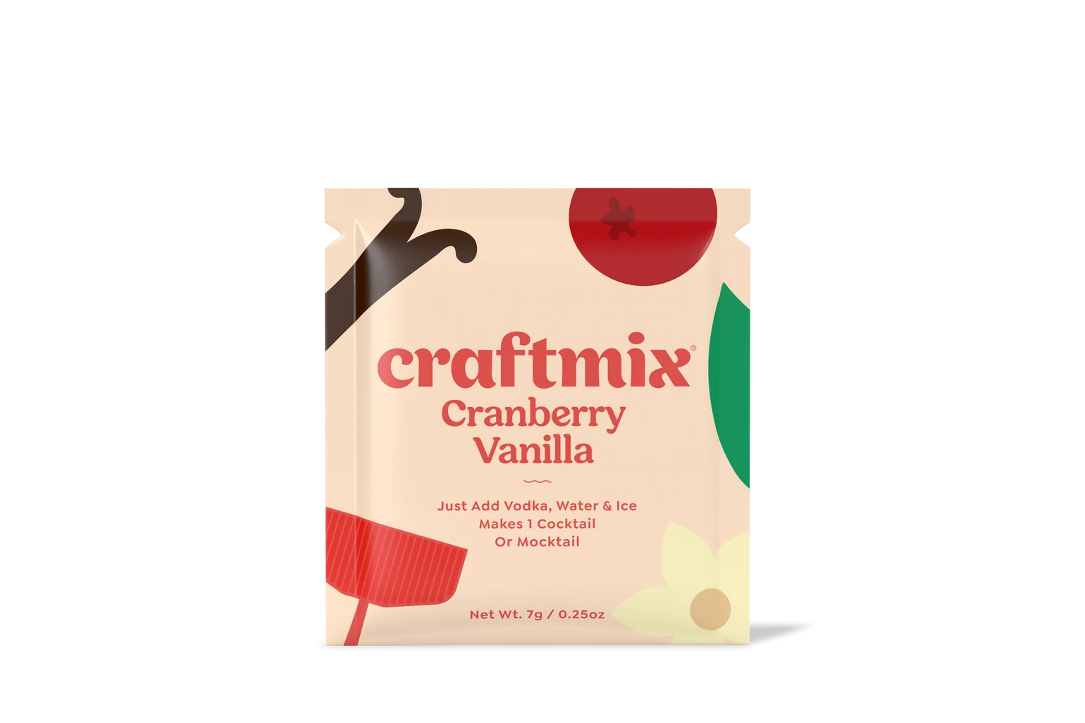 Bourbon Cranberry Vanilla Cocktail Mixer