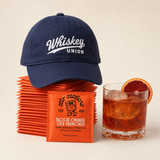 Blood Orange Old Fashioned mix with fresh blood oranges