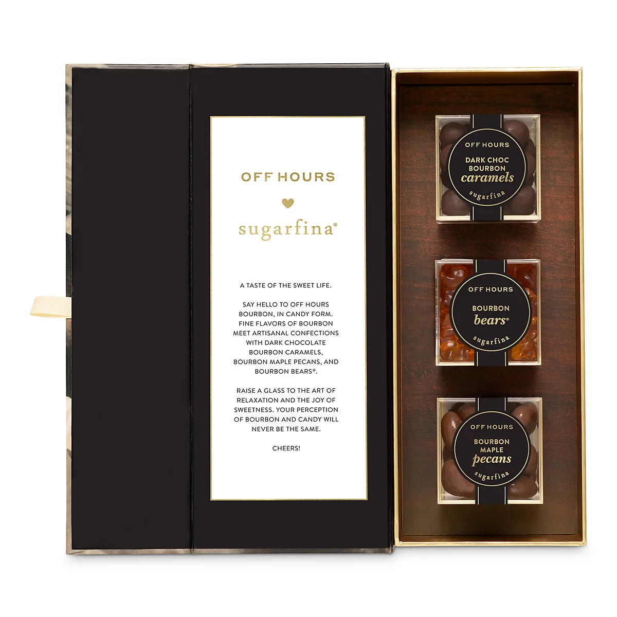 The Bourbon Collection 3-Piece Candy Bento Box