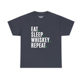 St. Patrick's Day "Eat Sleep Whiskey Repeat" T-Shirt