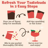Bourbon Cranberry Vanilla Cocktail Mixer