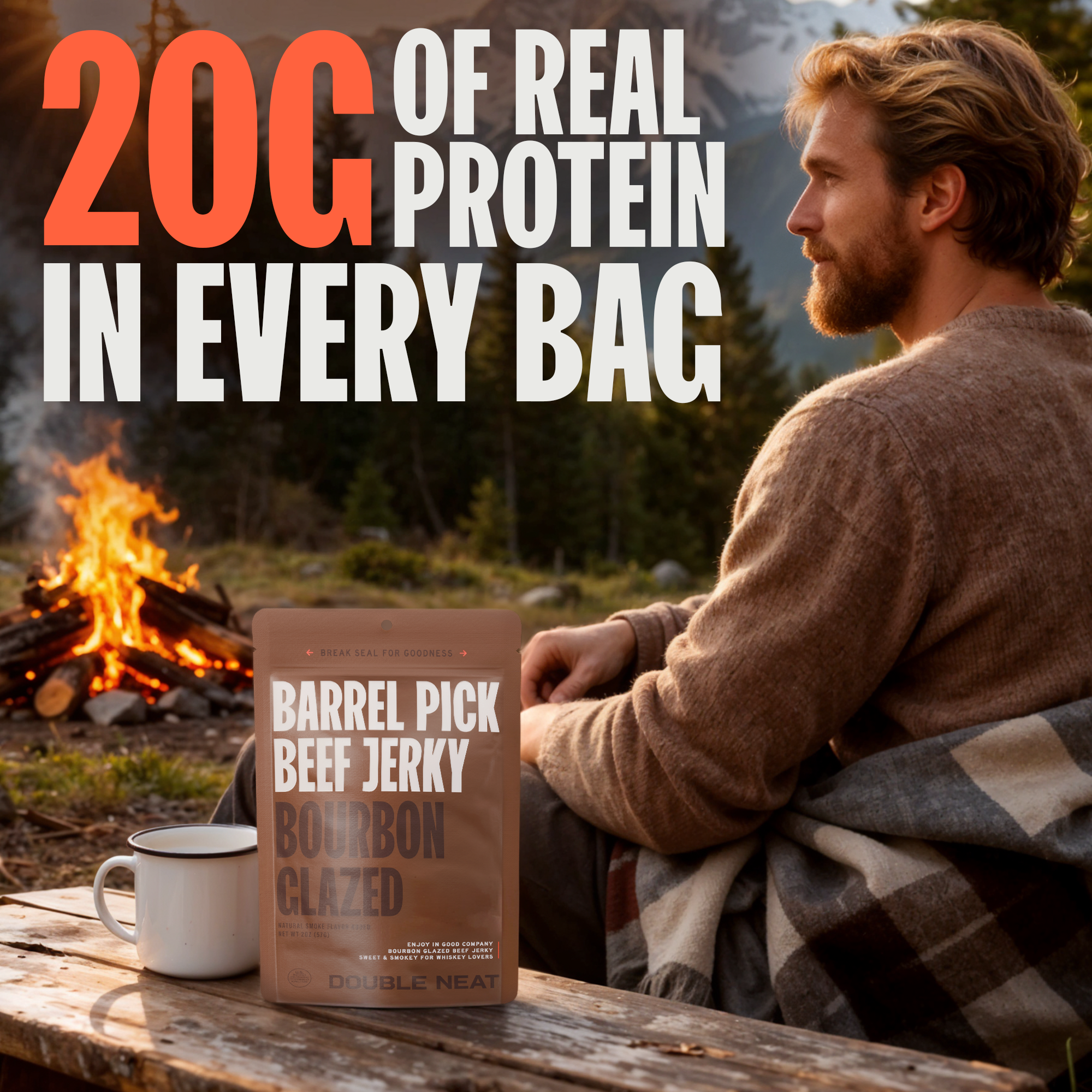 Bourbon Glazed Beef Jerky