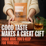 Maple Bourbon Almonds