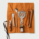 Travel Bartender's Field Kit on neutral studio background