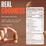 Maple Bourbon Almonds