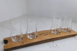 Whiskey Stave Tasting Flight Board