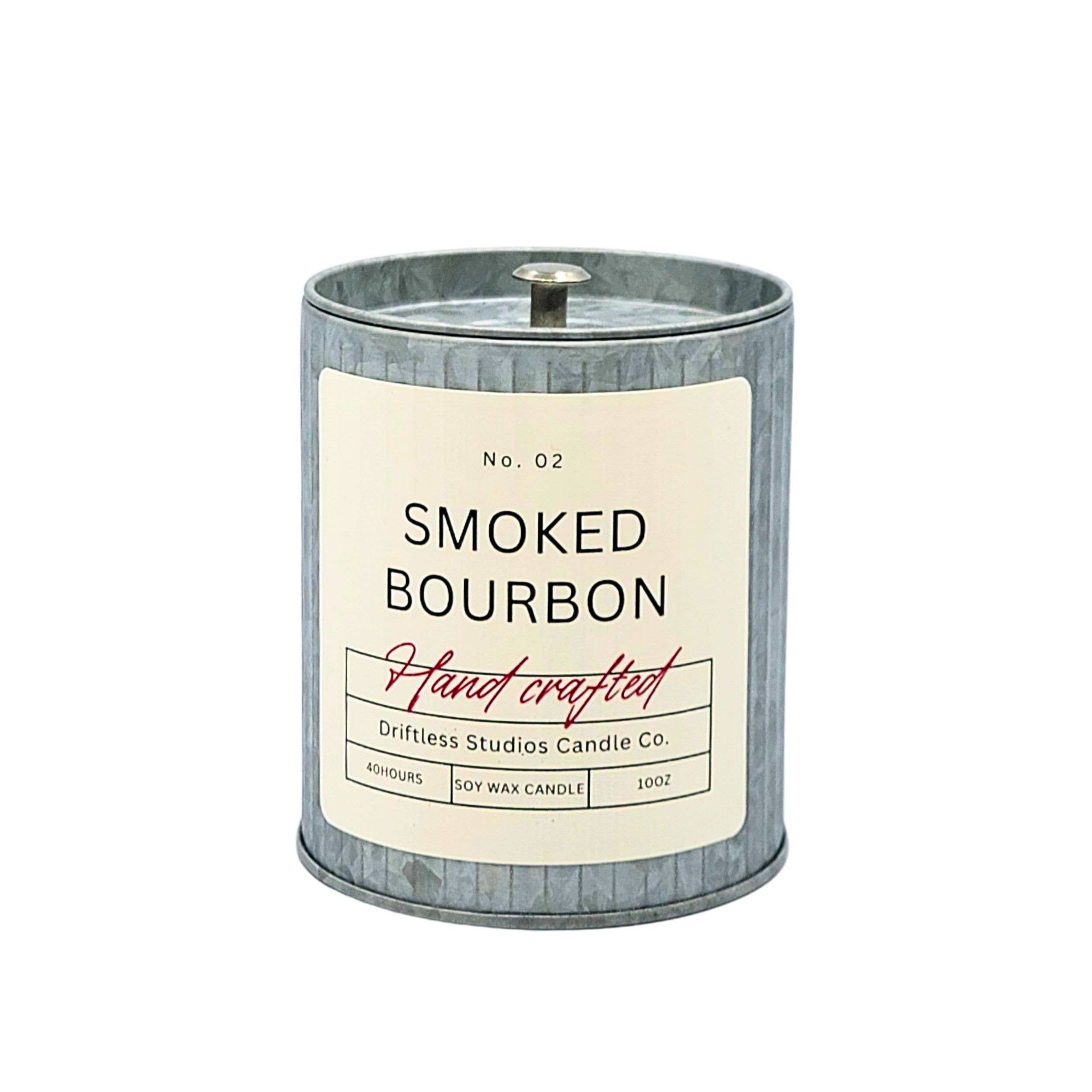 Smoked Bourbon Handcrafted Candle