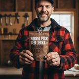 Bourbon Glazed Beef Jerky