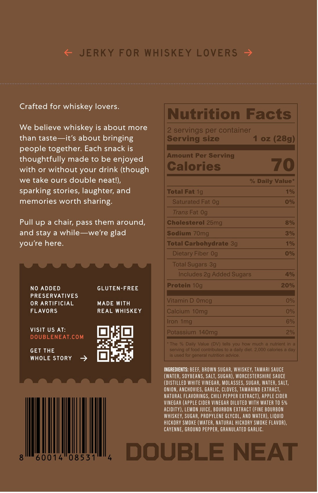 Bourbon Glazed Beef Jerky