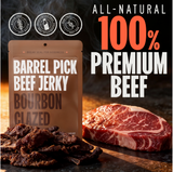 Bourbon Glazed Beef Jerky