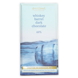 Whiskey Barrel Aged Chocolate Bar with Smoked Salt (68% Dark)