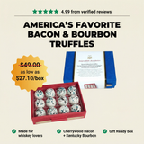 12-Piece Bacon & Bourbon Truffles