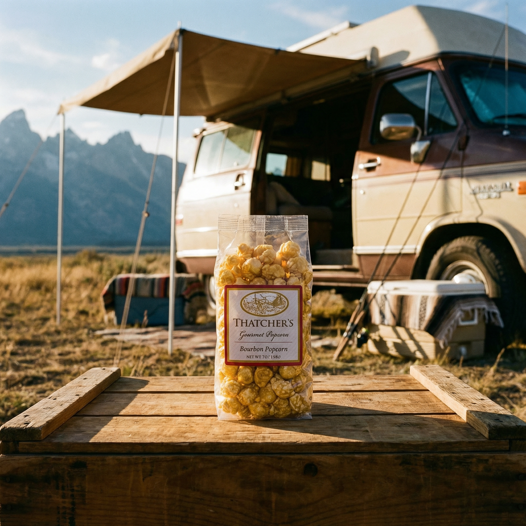 Butter Bourbon Caramel Popcorn