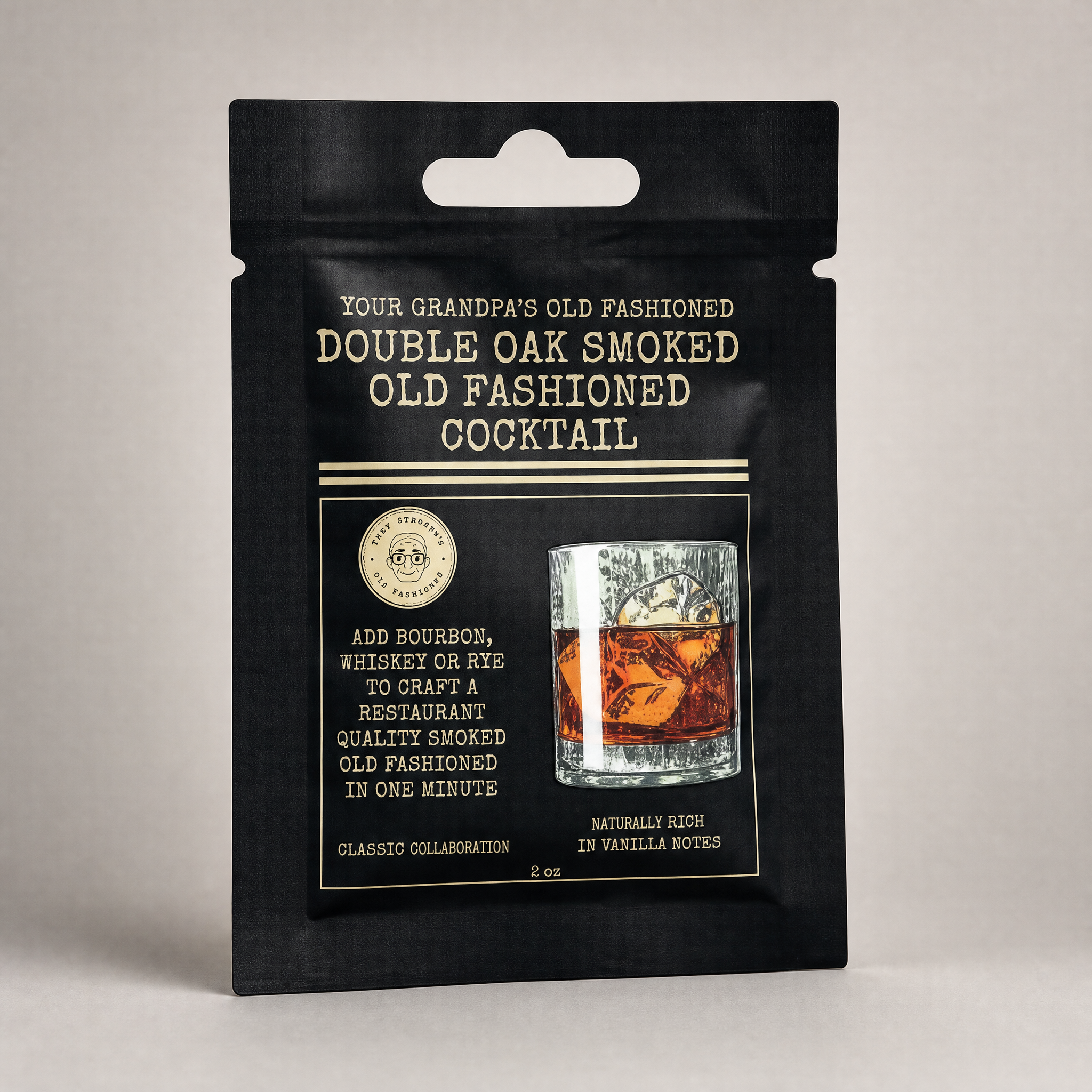 Double Oak Smoked Old Fashioned Cocktail Mix
