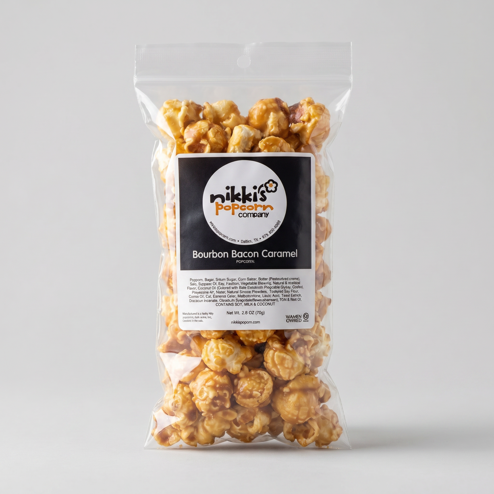Bourbon Bacon Caramel Popcorn
