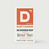 Big Bourbon Soap on neutral studio background