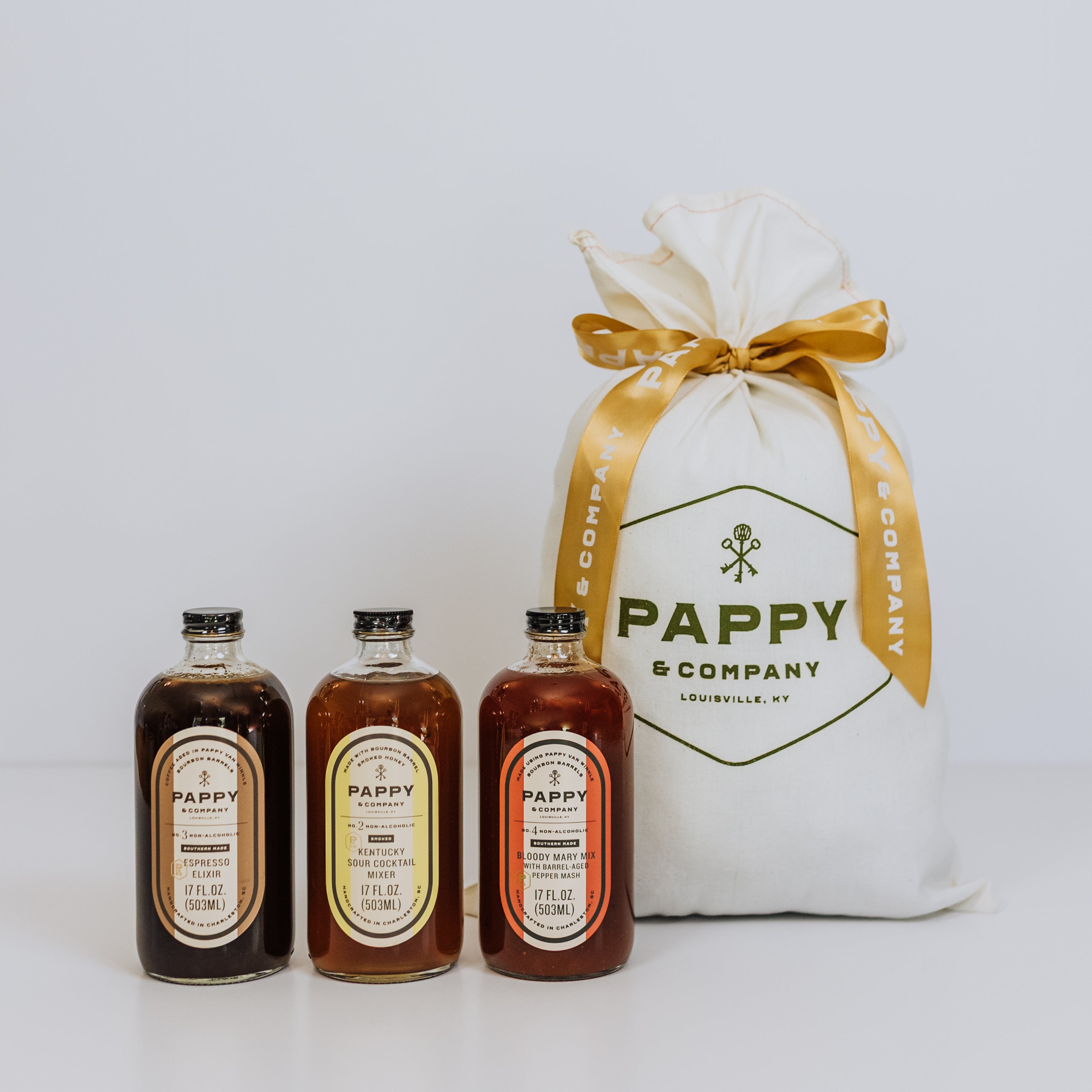 Pappy Brunch to Bar Cocktail Mixer Trio