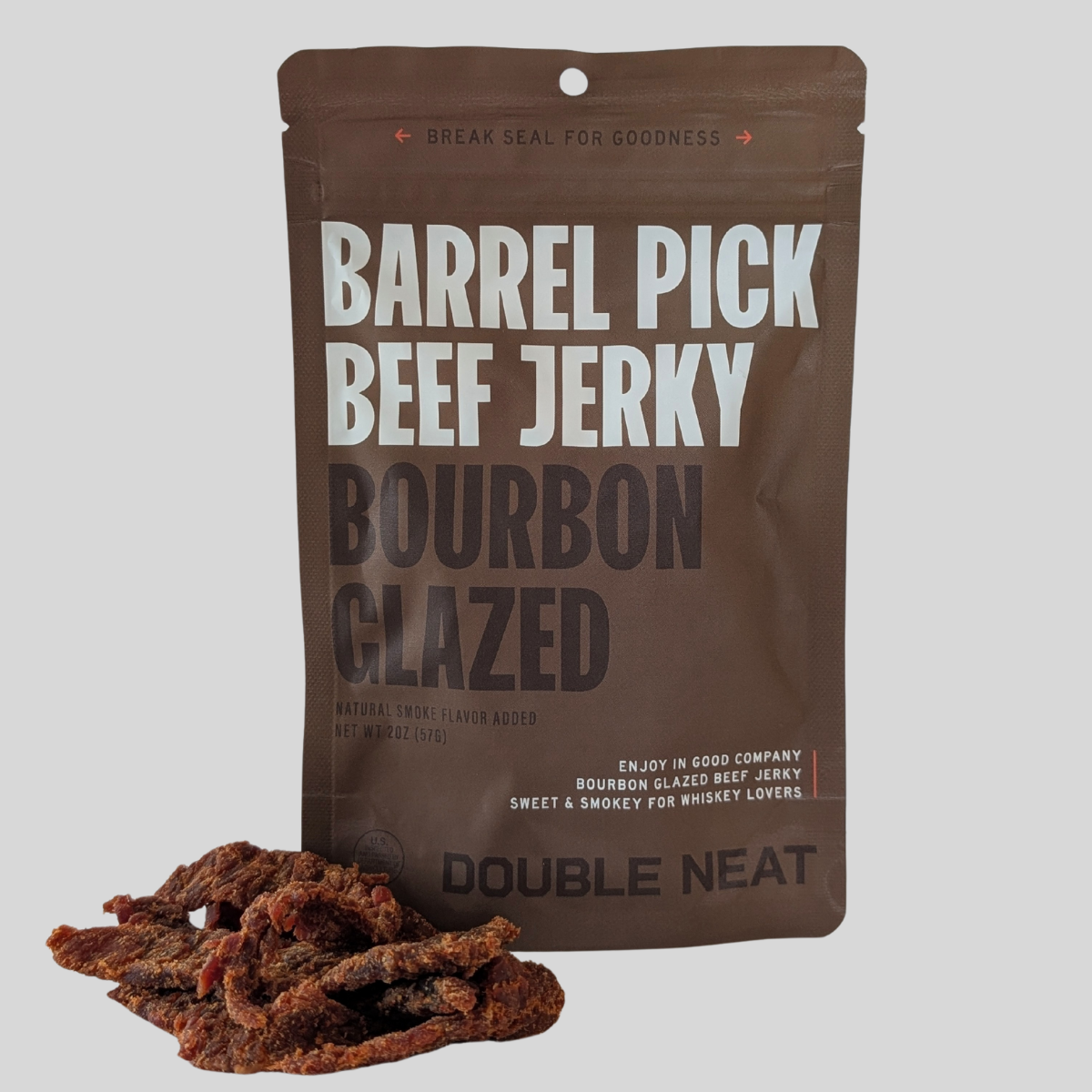 Bourbon Glazed Beef Jerky