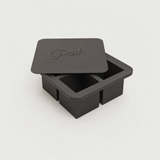 Large Cocktail Cube Silicone Ice Tray on neutral studio background