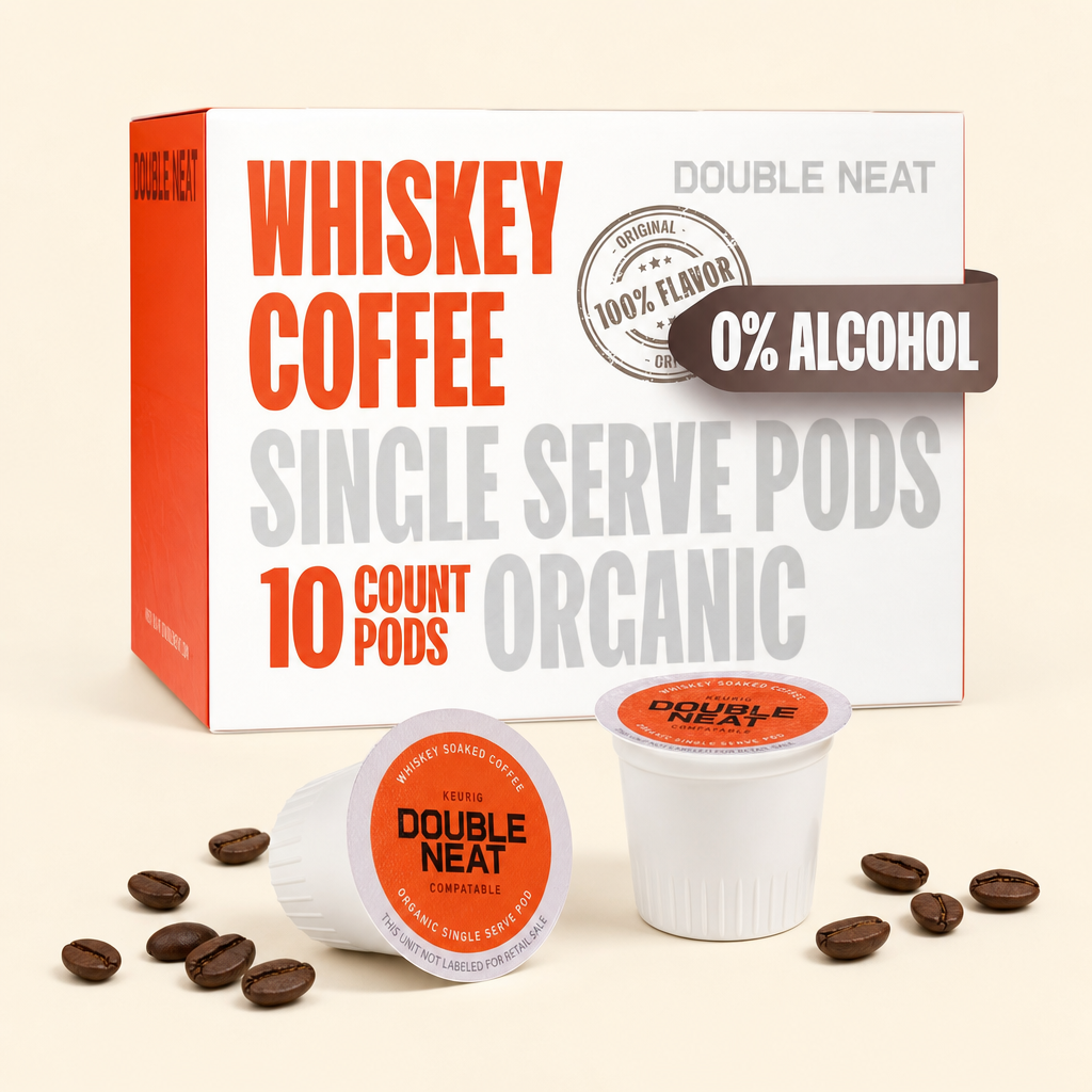 Double Neat Whiskey Coffee Pods PDP hero