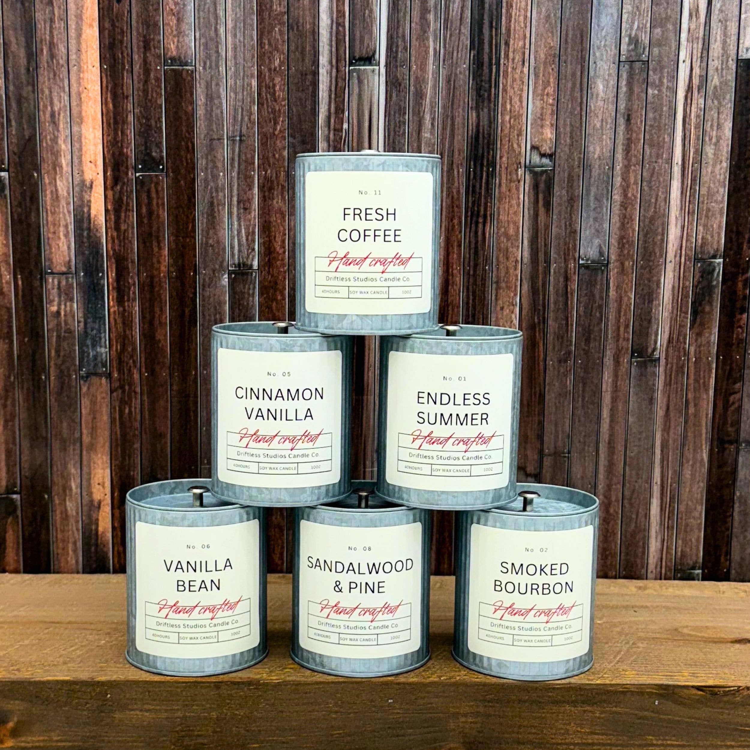 Smoked Bourbon Handcrafted Candle