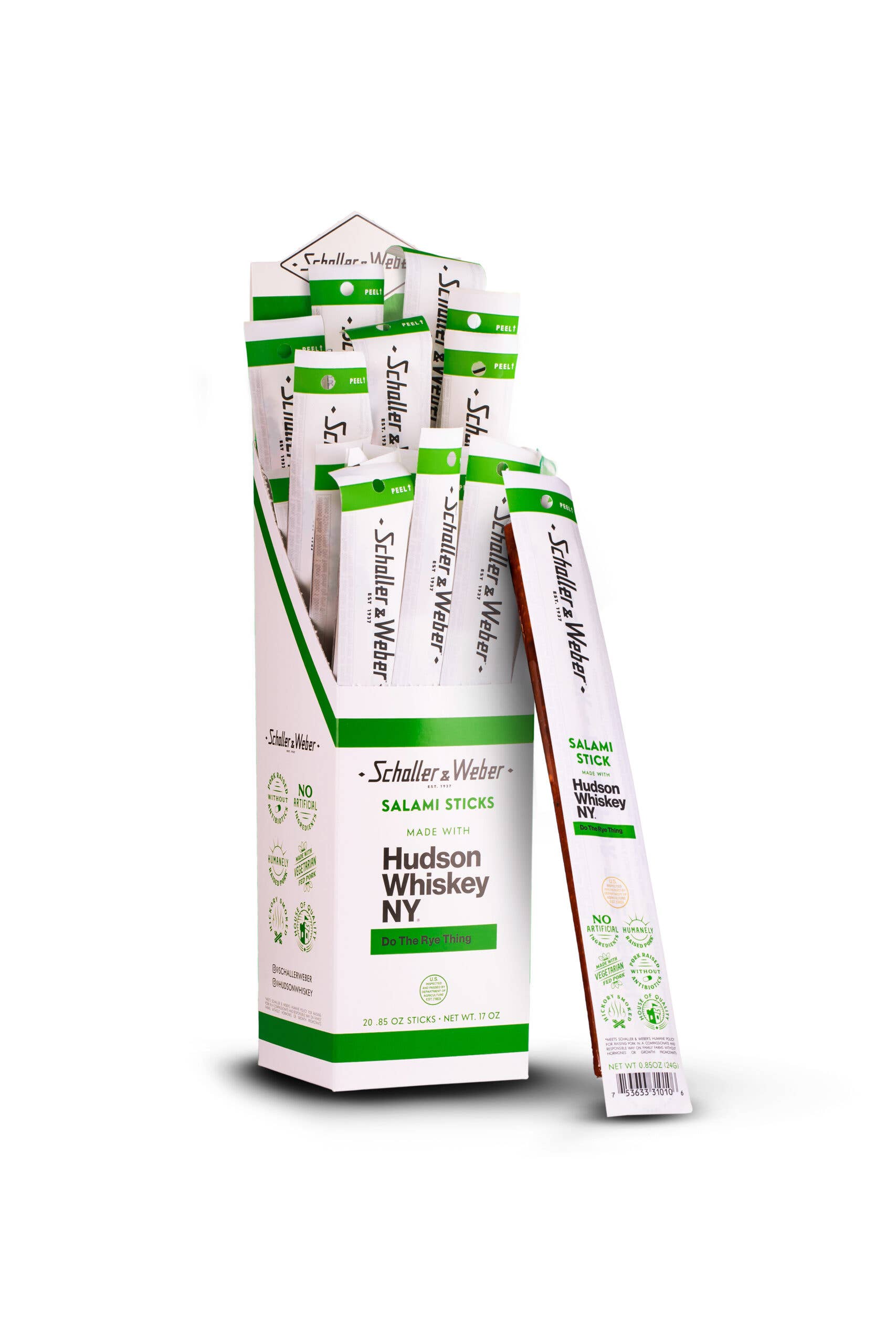 Hudson Whiskey Salami Stick