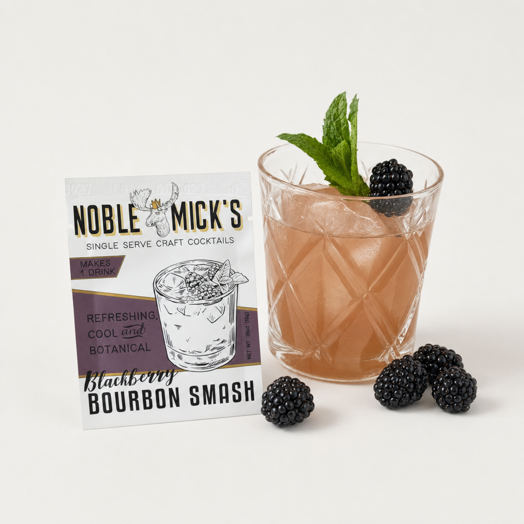 Blackberry Bourbon Smash Single Serve Craft Cocktail