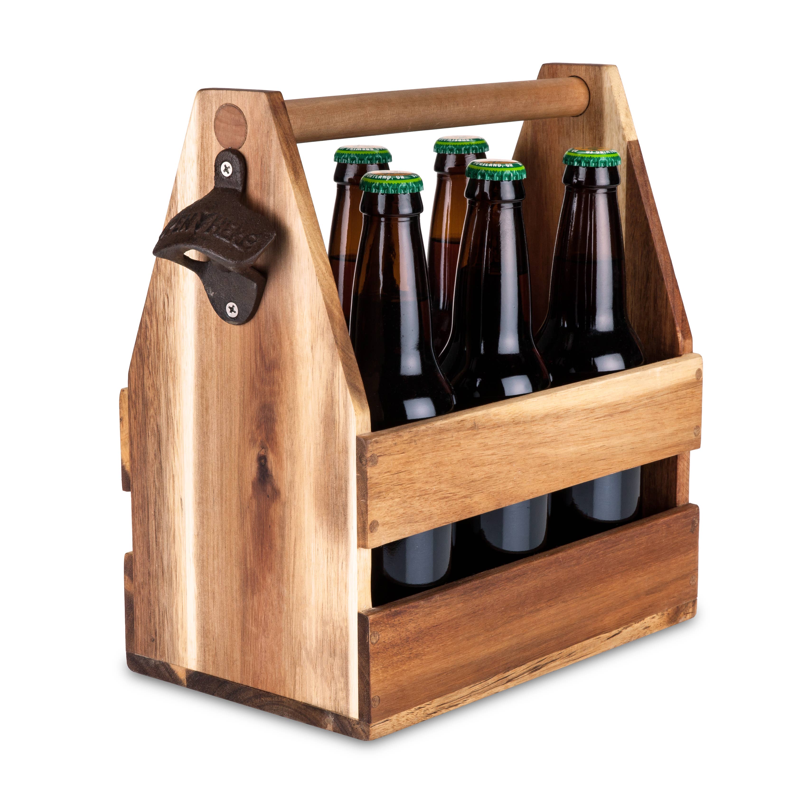 Wood Beer Caddy