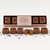 Smoked Salt  Bourbon Caramels