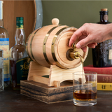 The Mini Whiskey Barrel Tap