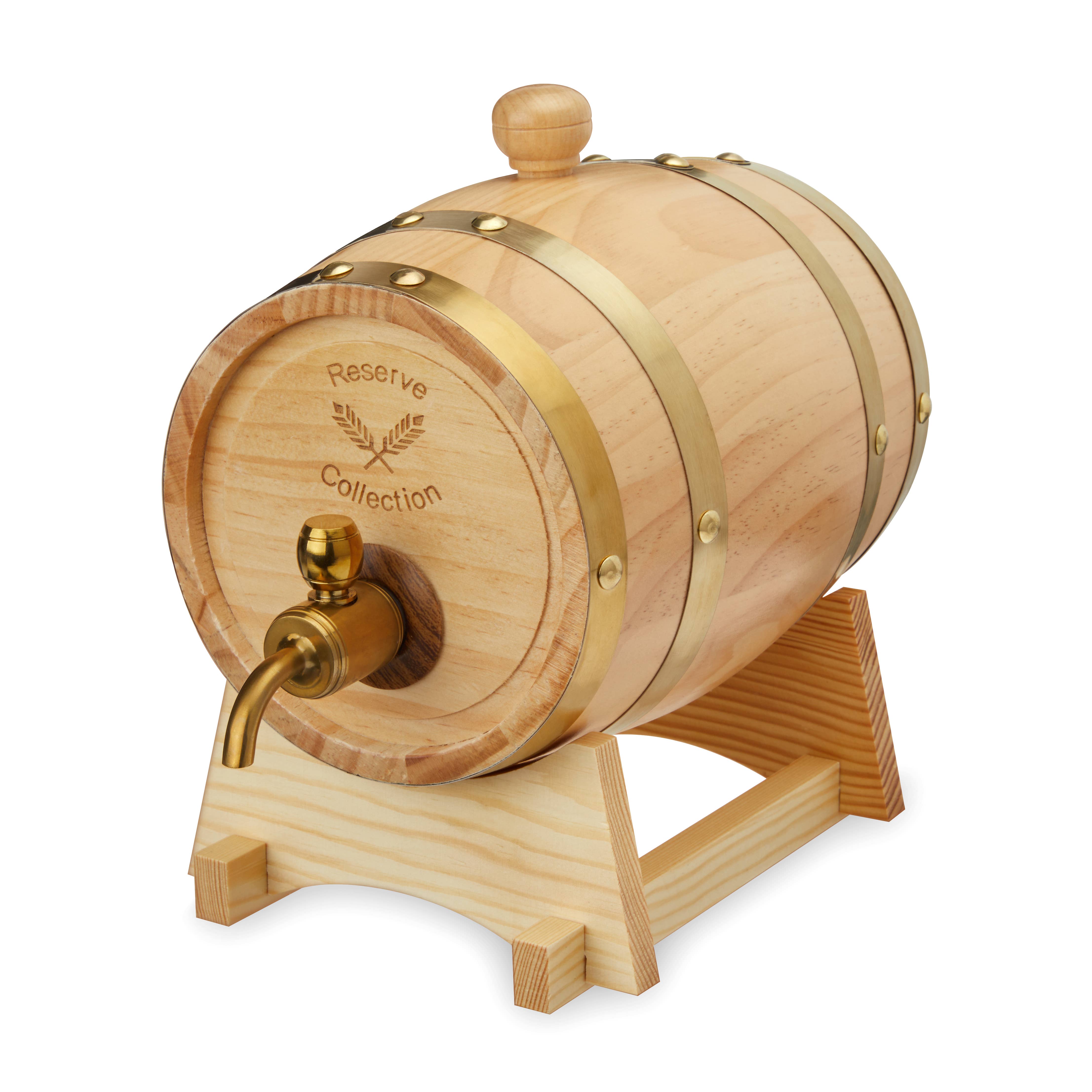 The Mini Whiskey Barrel Tap