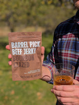 Bourbon Glazed Beef Jerky