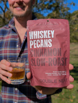 Double Neat Cinnamon Whiskey Pecans